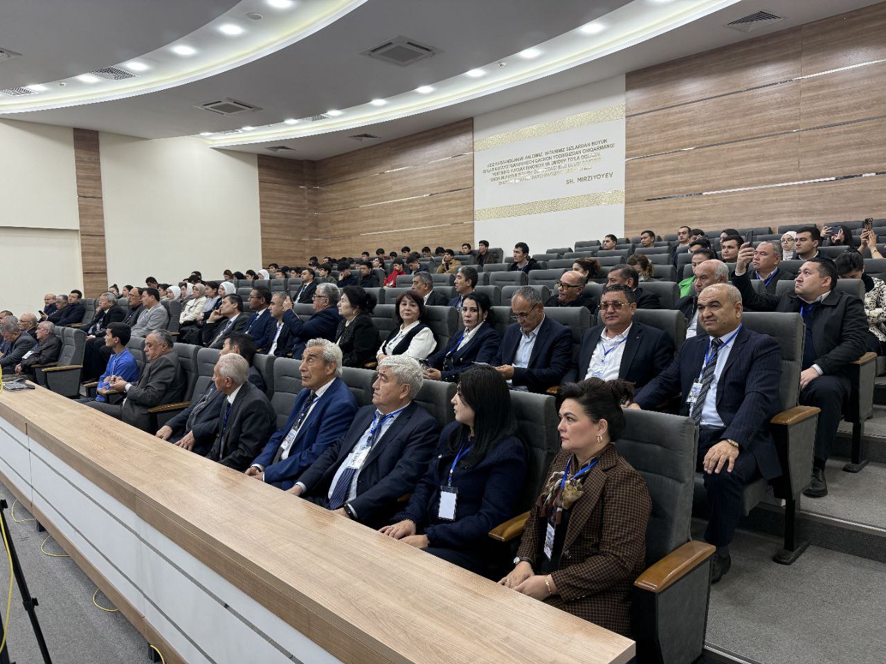 Toshkent arxitektura-qurilish universitetida Mahmudov Said Mahmudovich “Seysmik xavfsizlik a’lochisi” ko‘krak nishoni bilan taqdirlandi